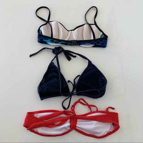 Bundle of 3 Small Women’s Bikini Tops - Picture 2 of 15